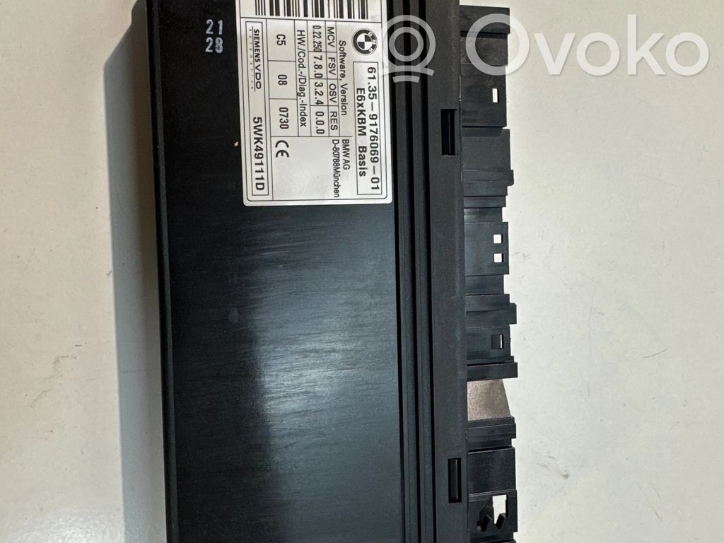 BMW 5 E60 E61 Komforto modulis 