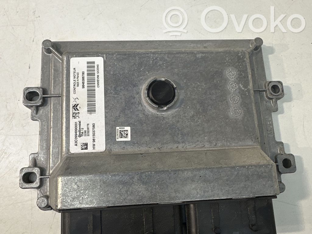 Opel Crossland X Engine control unit/module 