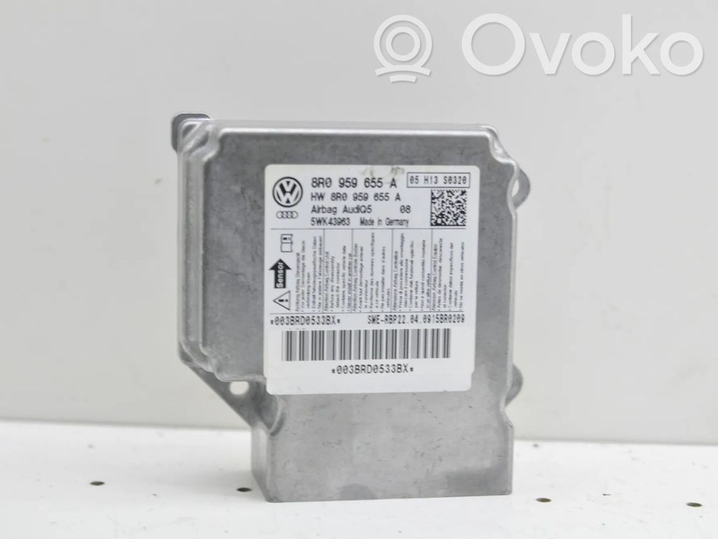 Audi Q5 SQ5 8R Centralina/modulo airbag 