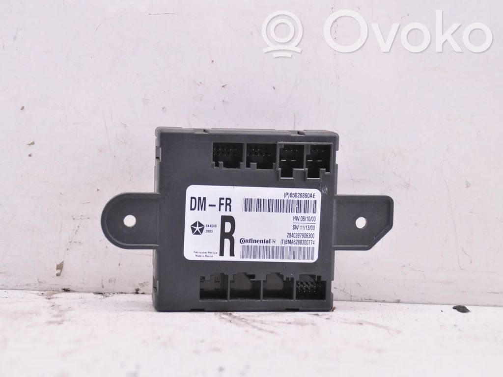Chrysler Town & Country V Unité de commande module de porte 