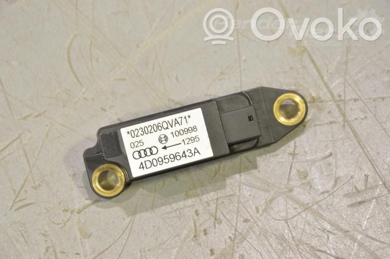 Airbag deployment crash/impact sensor   4D0959643A