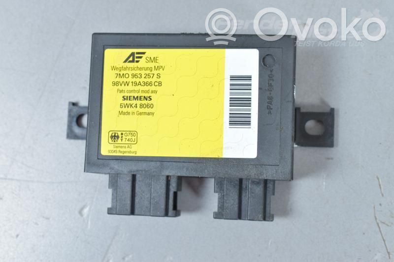Alarm control unit/module   7M0953257S,98VW19A366CB