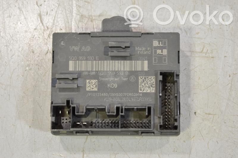 Unidad de control/módulo de la puerta   5Q0959593EZ00