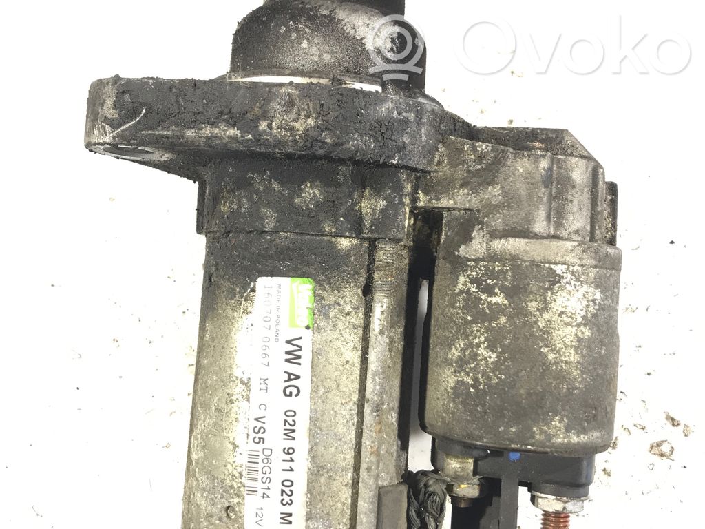 Motor de arranque   02M911023M,D6GS14,1607070667