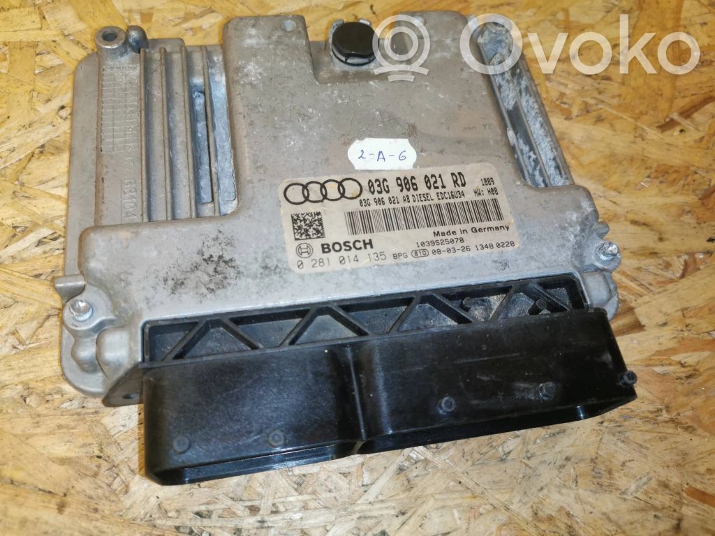 Audi A3 S3 8P Engine control unit/module 