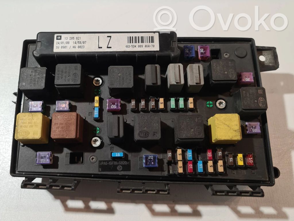 Opel Astra H Sulakemoduuli 