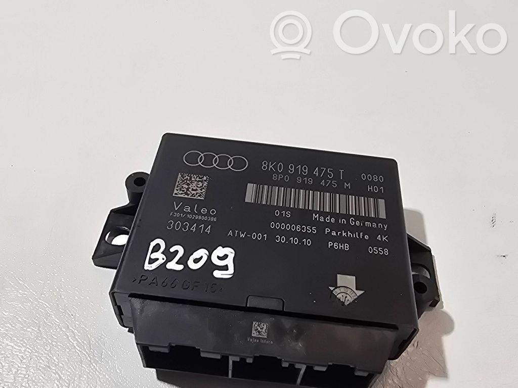 Audi A4 S4 B8 8K Unitate/modul de comandă parcare PDC 
