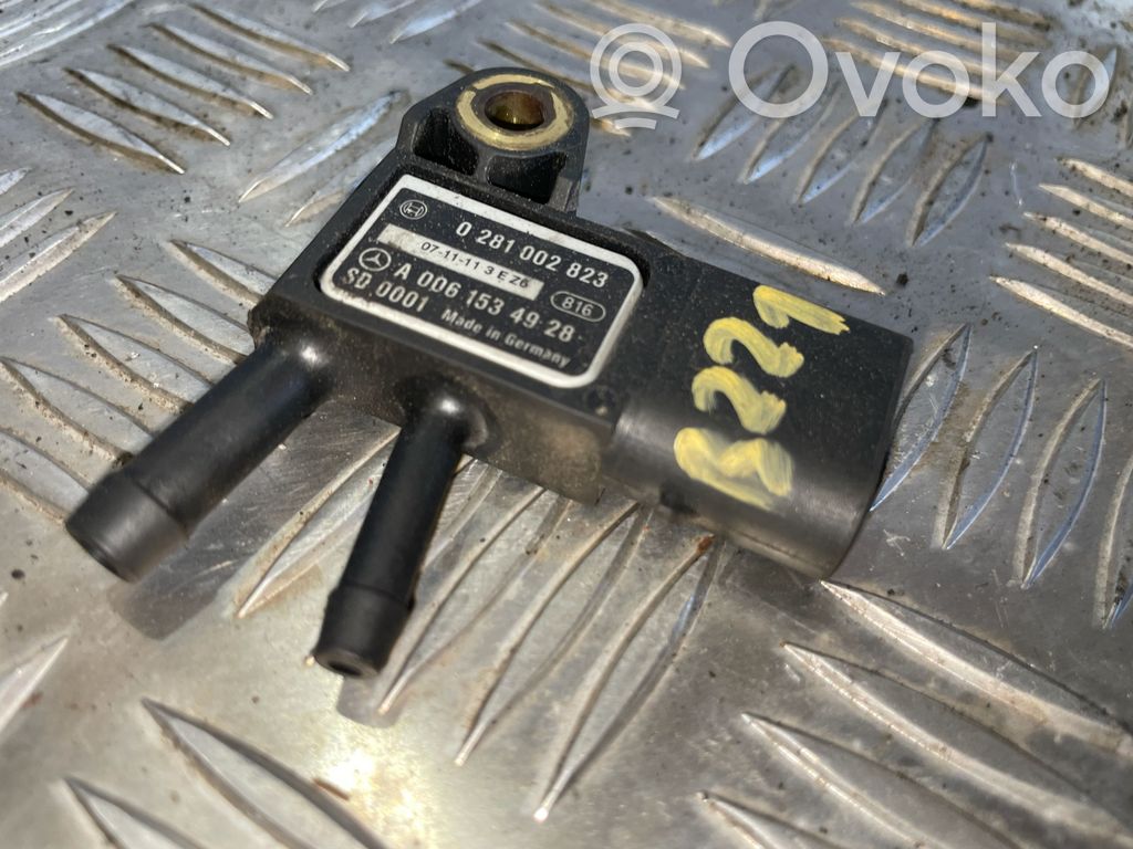 Mercedes-Benz C W204 Abgasdrucksensor Differenzdrucksensor 