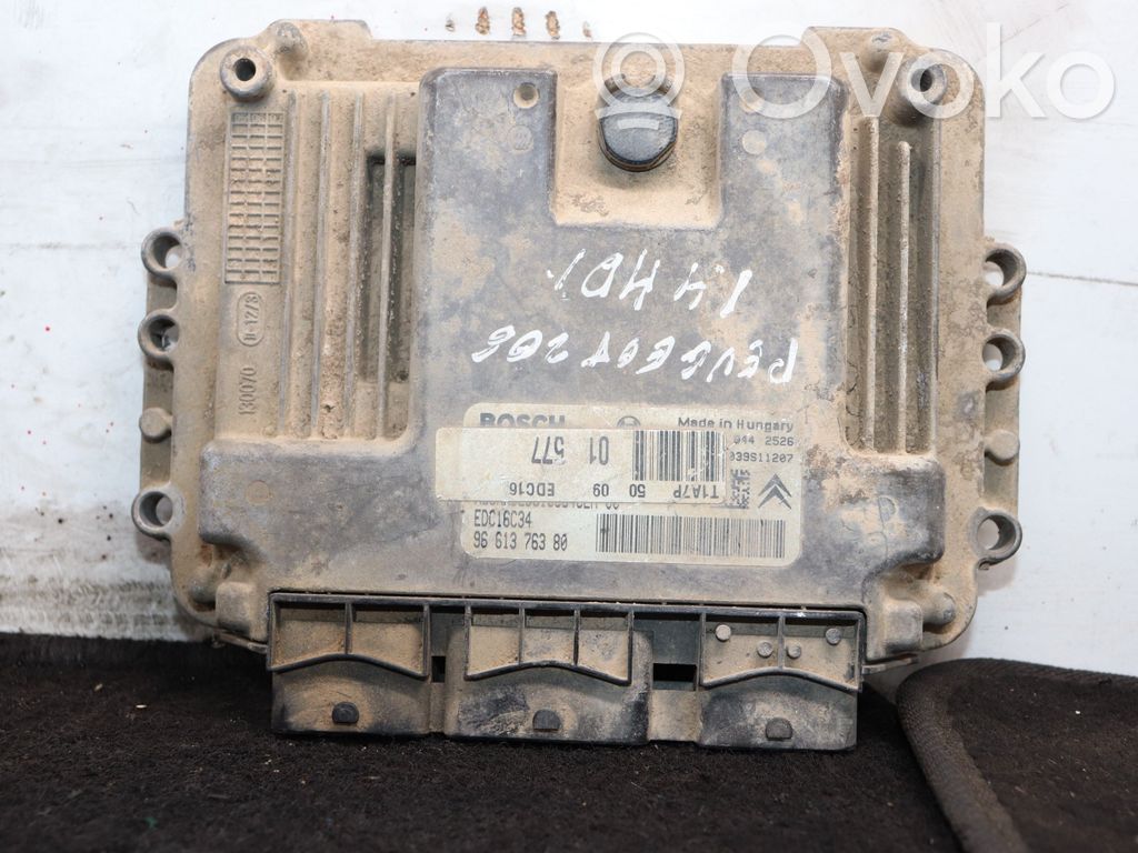 Peugeot 206 Sterownik / Moduł ECU 