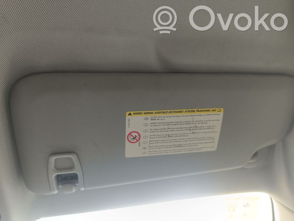 Opel Astra J Sun visor 