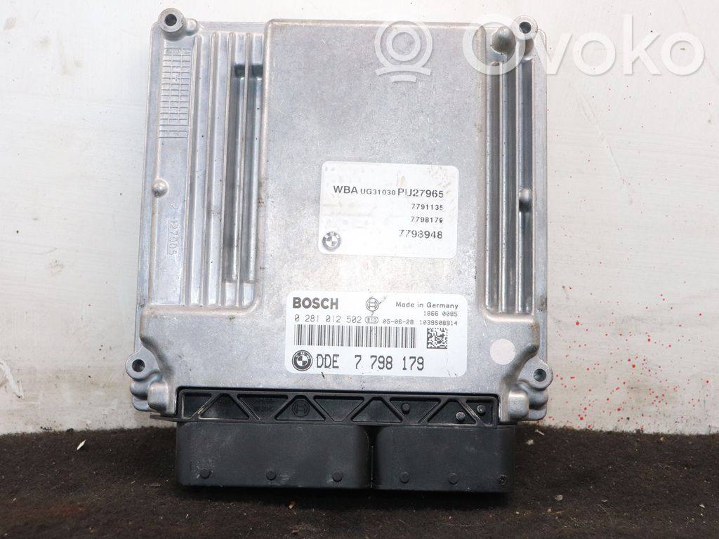 Moottorin ohjainlaite/moduuli   0281012502