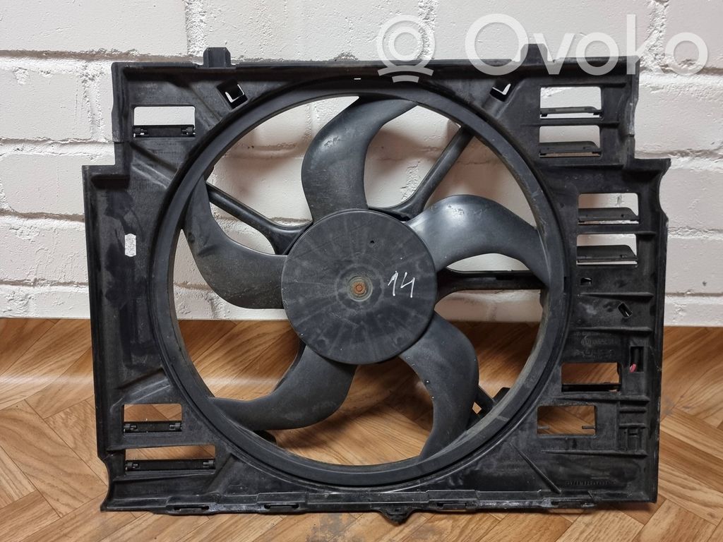 BMW 5 E60 E61 Elektrisks radiatoru ventilators 