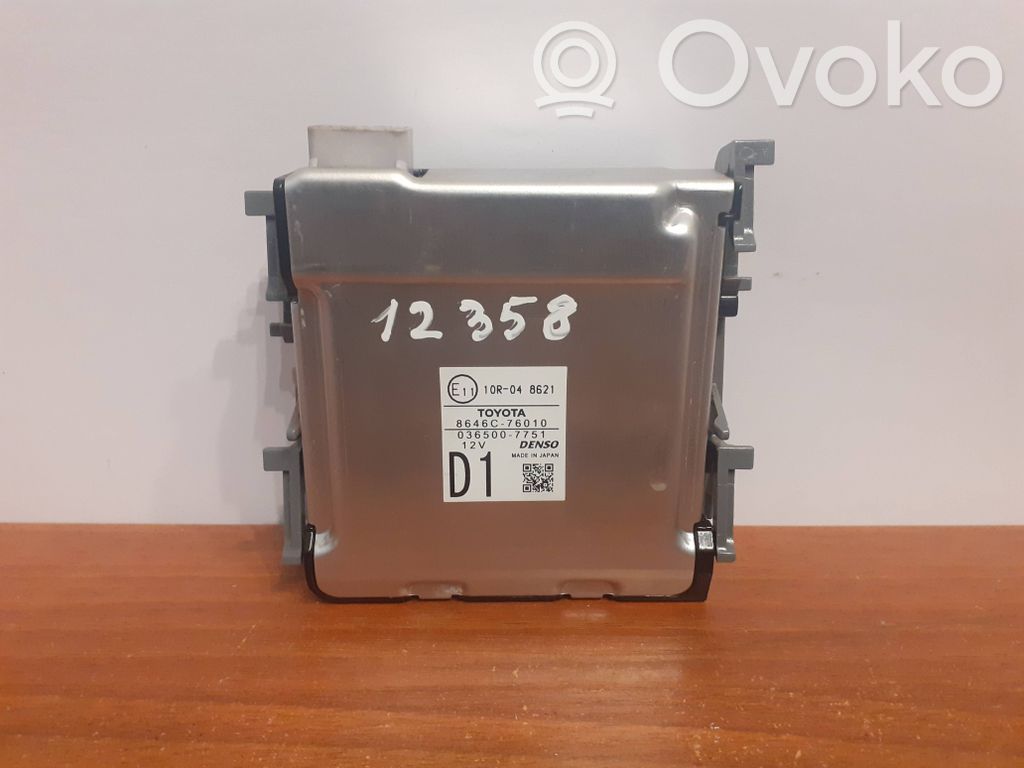 Lexus CT 200H Windshield/windscreen camera 