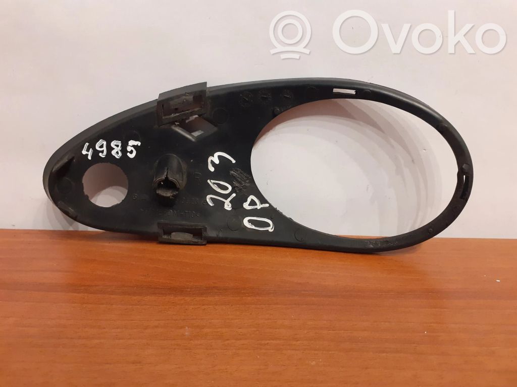 Mercedes-Benz C W203 Moldura/rejilla de la luz antiniebla delantera 