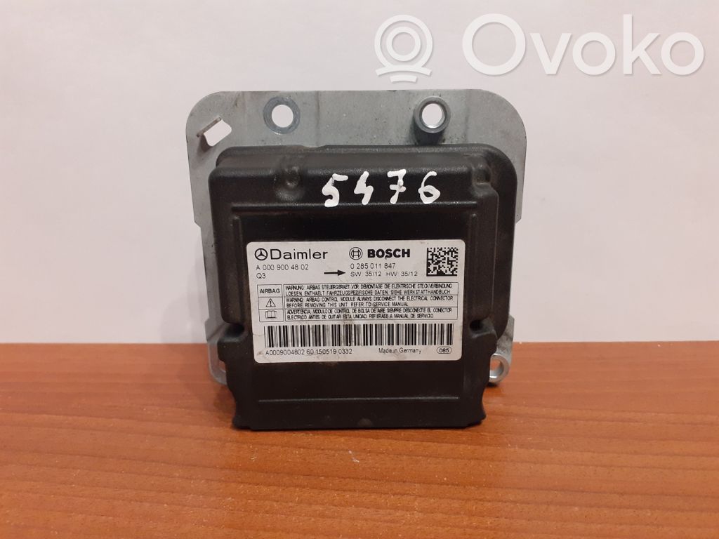 Mercedes-Benz Sprinter W906 Airbag control unit/module 