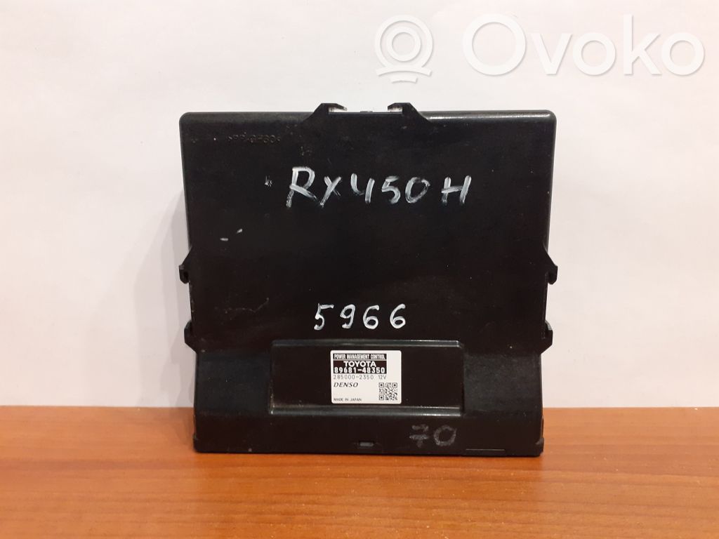 Lexus RX 330 - 350 - 400H Inne wyposażenie elektryczne 