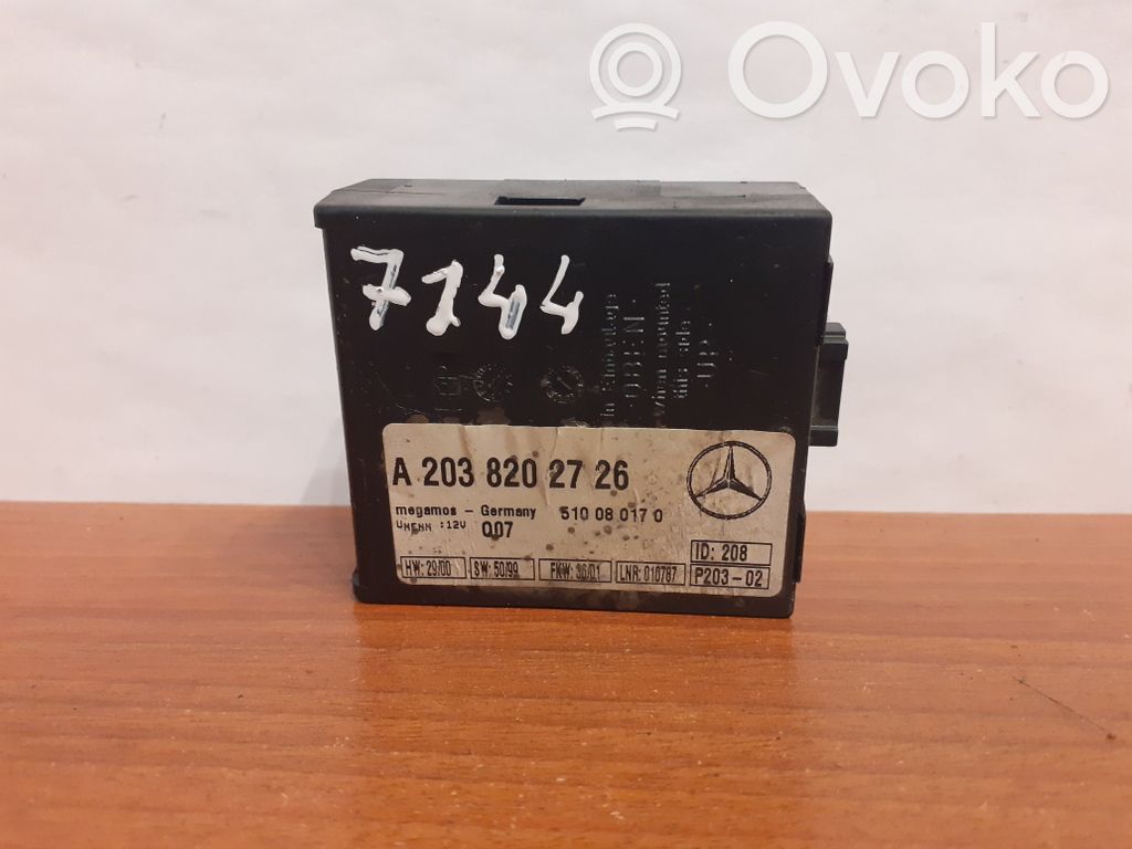 Mercedes-Benz S W220 Signalizacijos valdymo blokas 
