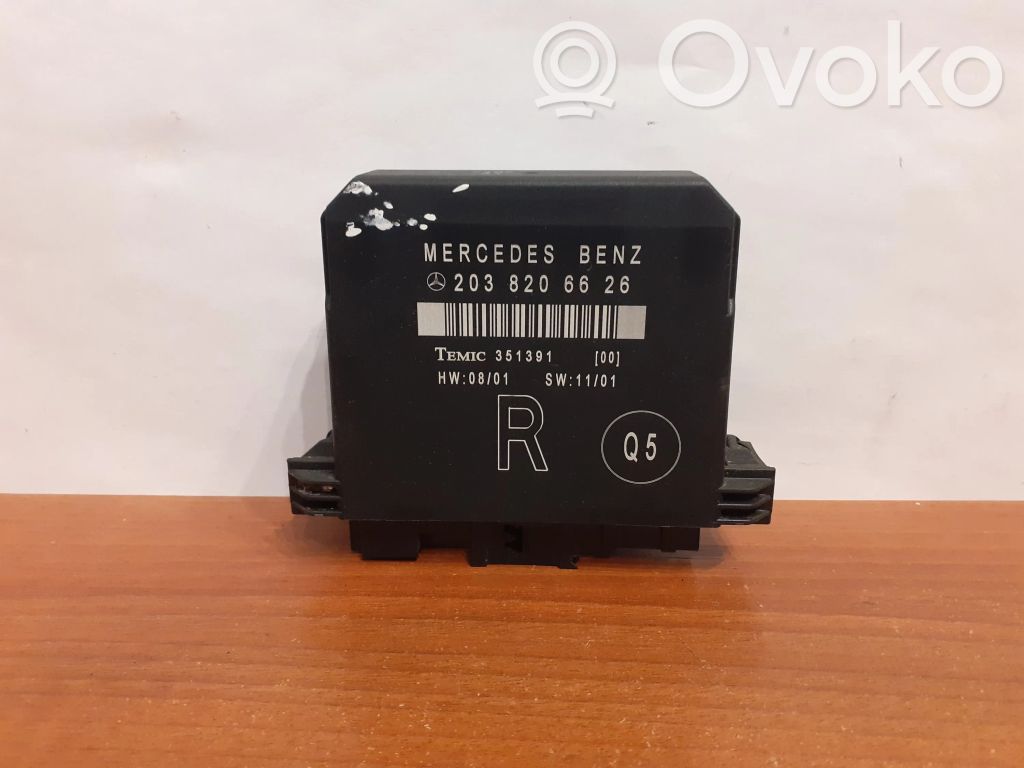 Mercedes-Benz C W203 Durų elektronikos valdymo blokas 