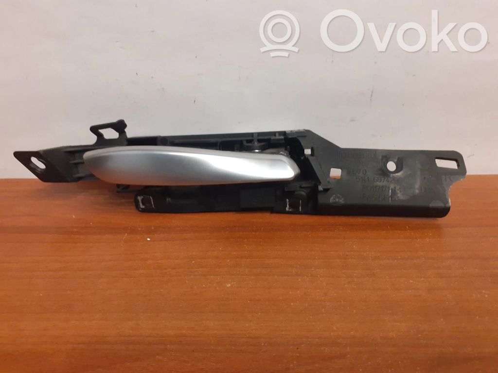 BMW X5 E70 Front door interior handle 
