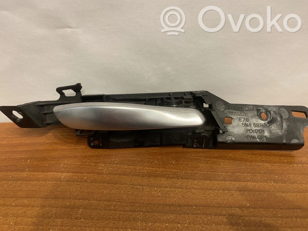 BMW X5 E70 Front door interior handle 