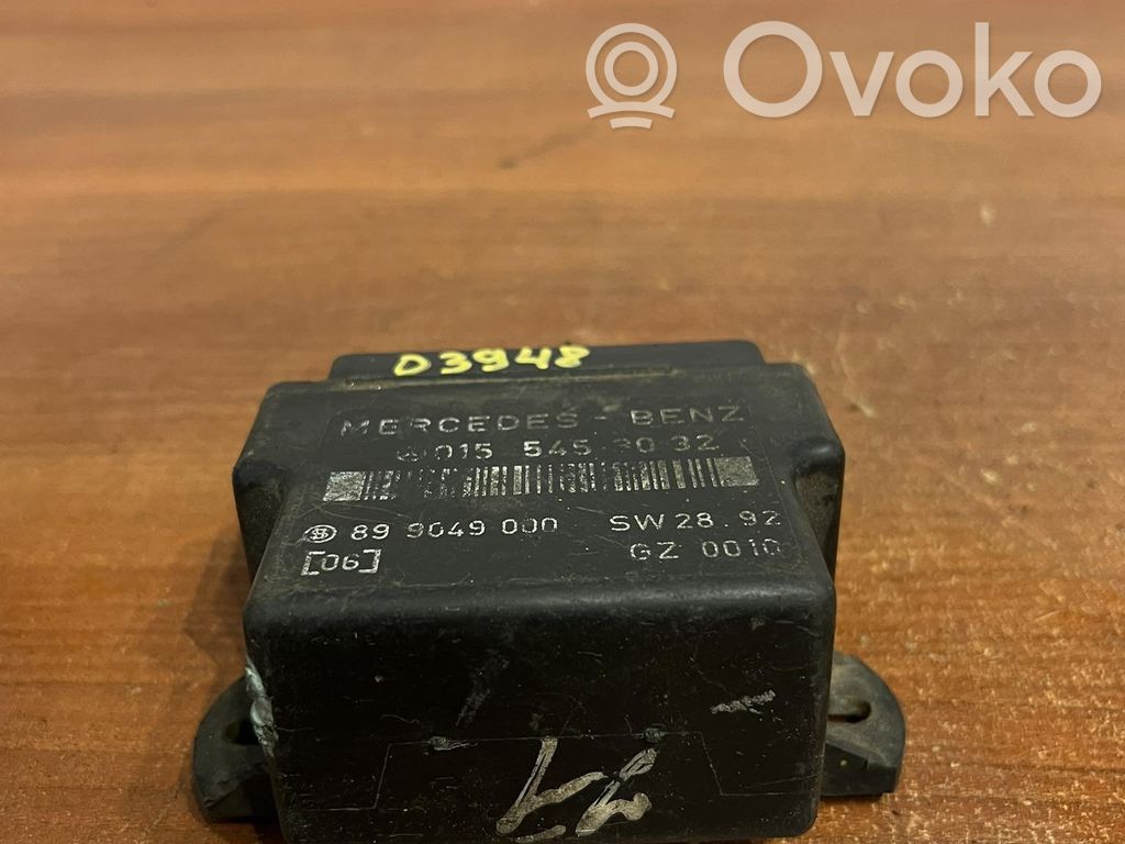 Mercedes-Benz S W140 Glow plug pre-heat relay 