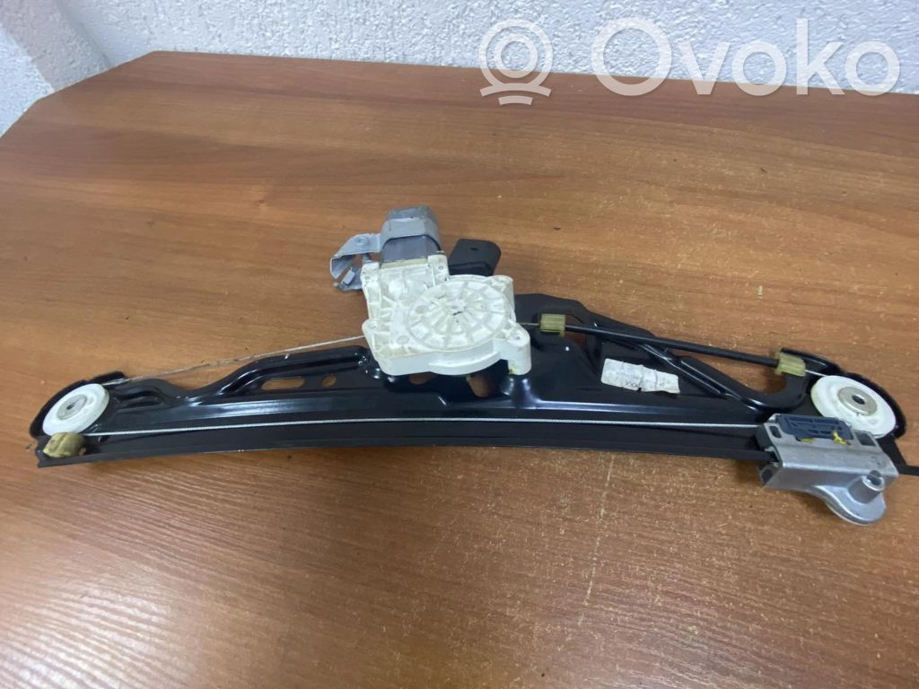 BMW 5 E60 E61 Rear door window regulator with motor 