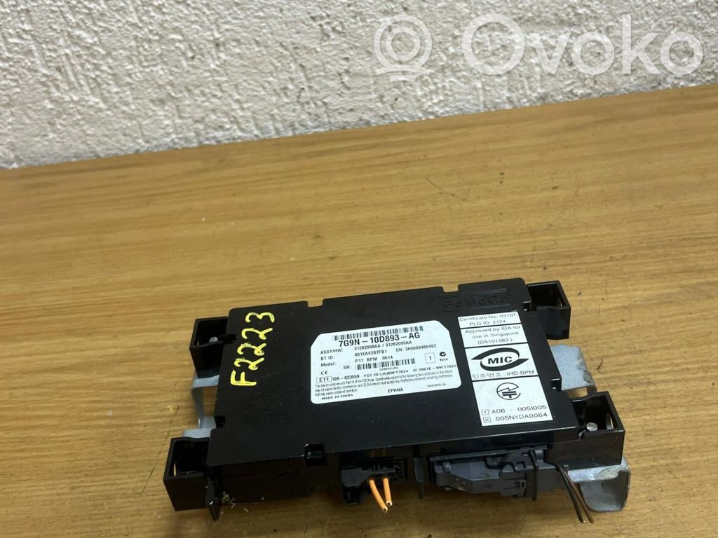 Jaguar XF X250 Bluetooth control unit module 