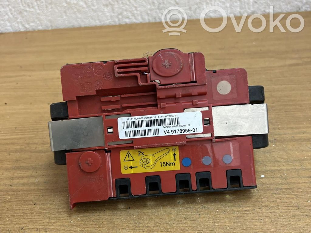 BMW X5 E70 Cableado positivo 