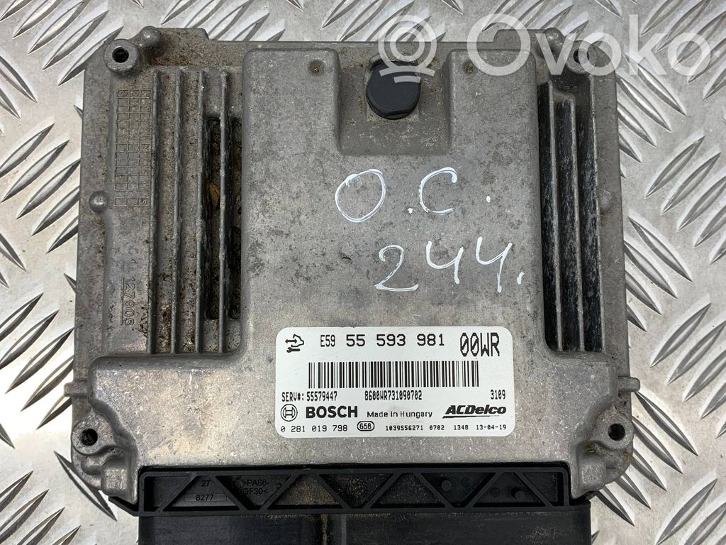 Opel Corsa D Engine control unit/module 