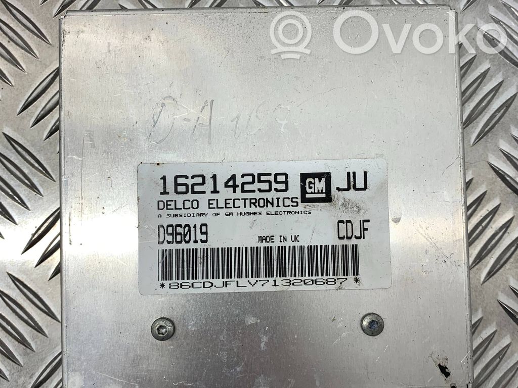Engine control unit/module   16214259,D96019