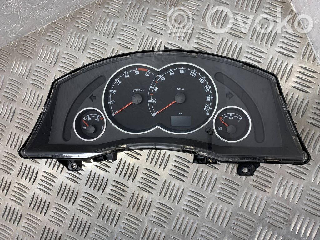 Opel Meriva A Speedometer (instrument cluster) 