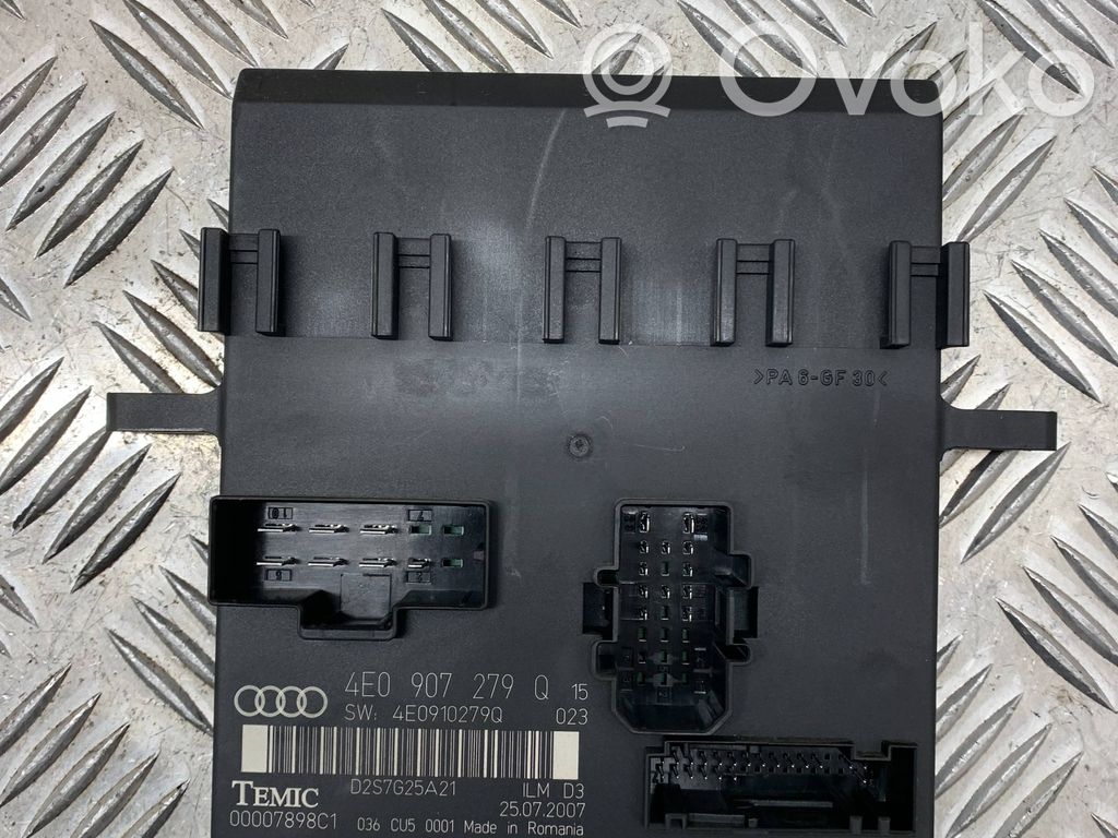 Audi A8 S8 D3 4E Comfort/convenience module 