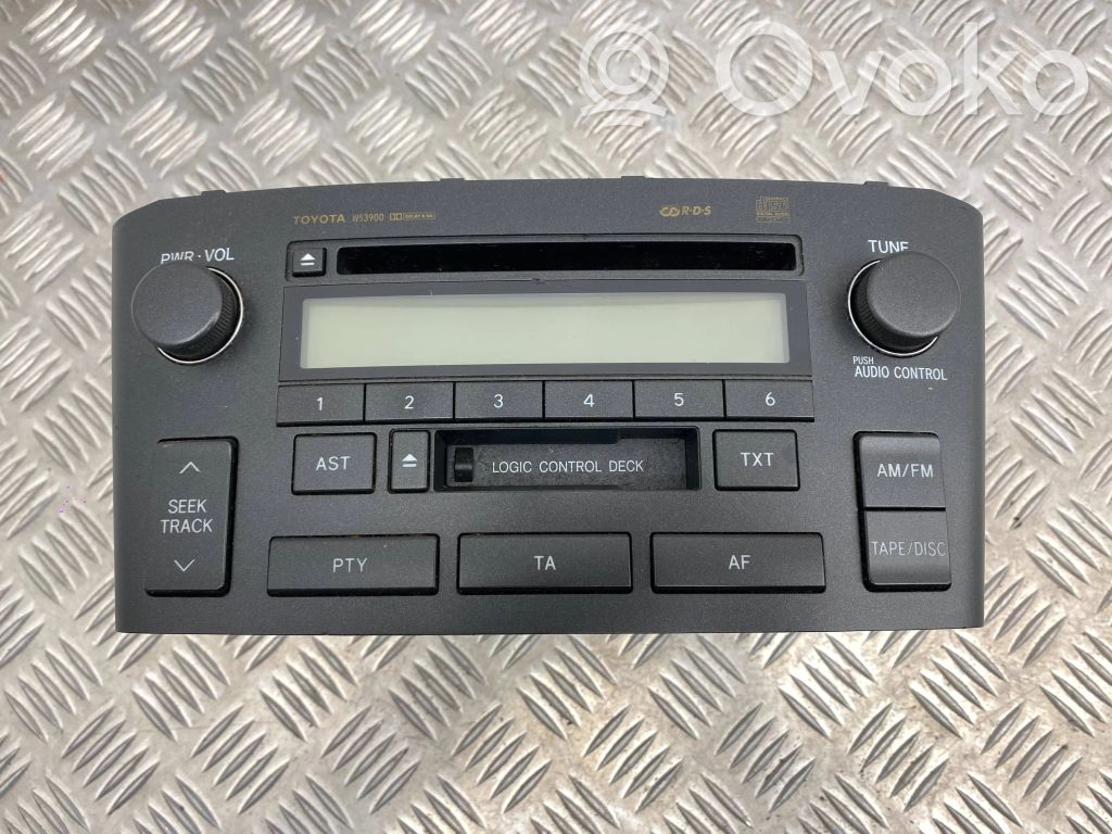 Toyota Avensis T250 Unidad delantera de radio/CD/DVD/GPS 