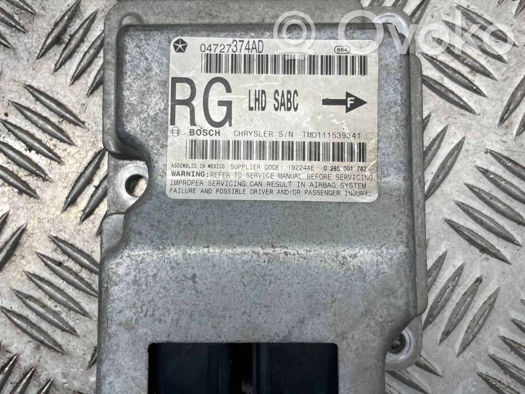 Chrysler Voyager Airbag control unit/module 