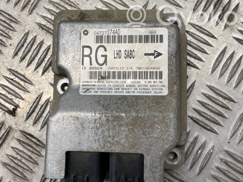 Chrysler Grand Voyager IV Airbag control unit/module 