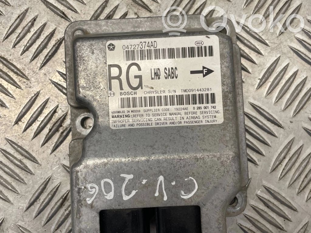 Chrysler Voyager Airbag control unit/module 
