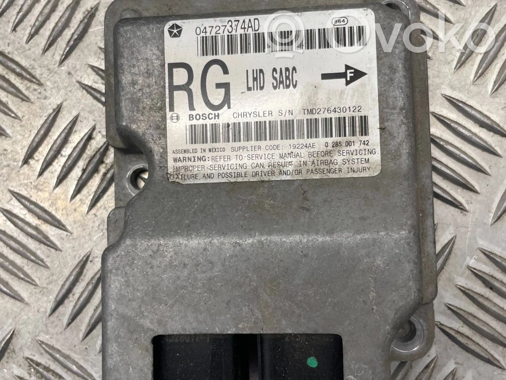 Chrysler Voyager Airbag control unit/module 