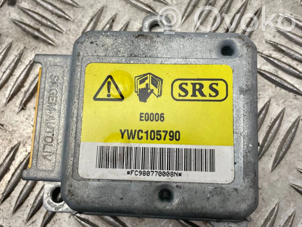 Land Rover Freelander Module de contrôle airbag 