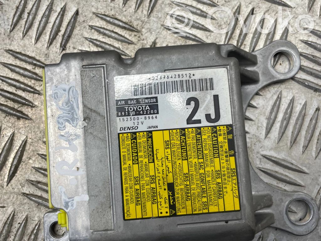 Toyota RAV 4 (XA30) Sterownik / Moduł Airbag 