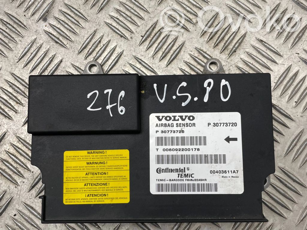 Volvo S80 Airbag control unit/module 