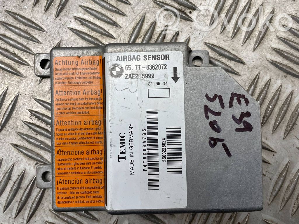 BMW 5 E39 Airbag control unit/module 