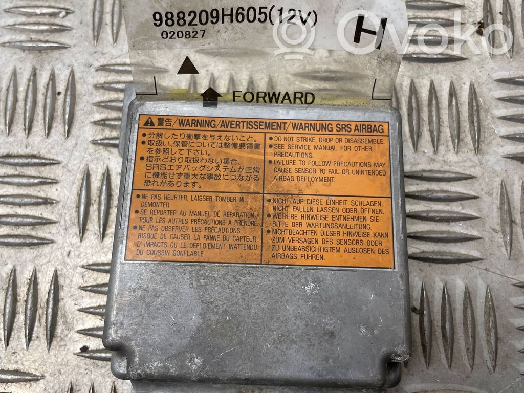 Nissan X-Trail T30 Centralina/modulo airbag 