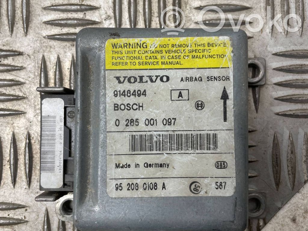 Volvo 850 Airbag control unit/module 