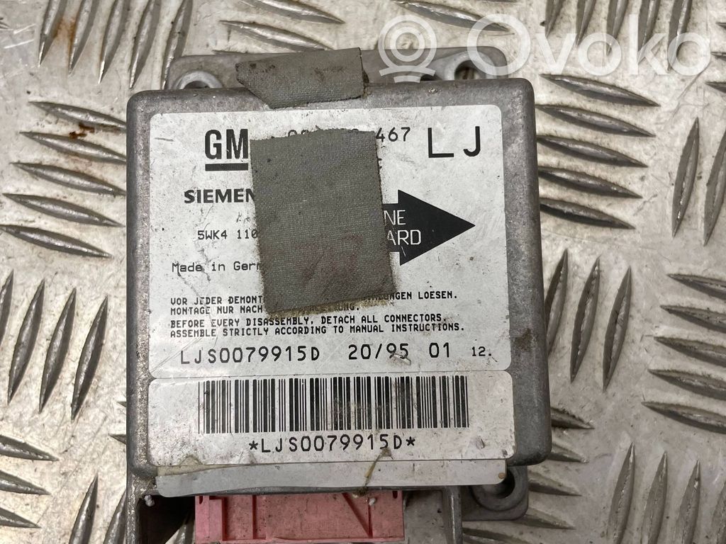 Opel Omega B1 Airbag control unit/module 