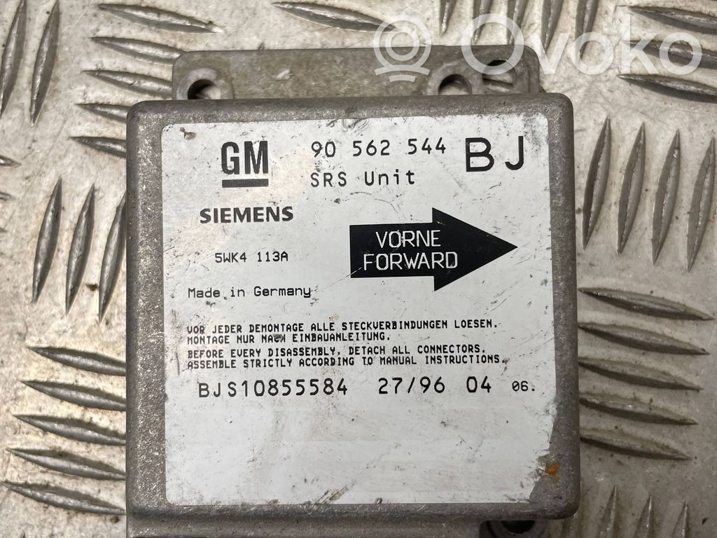 Opel Astra F Airbag control unit/module 