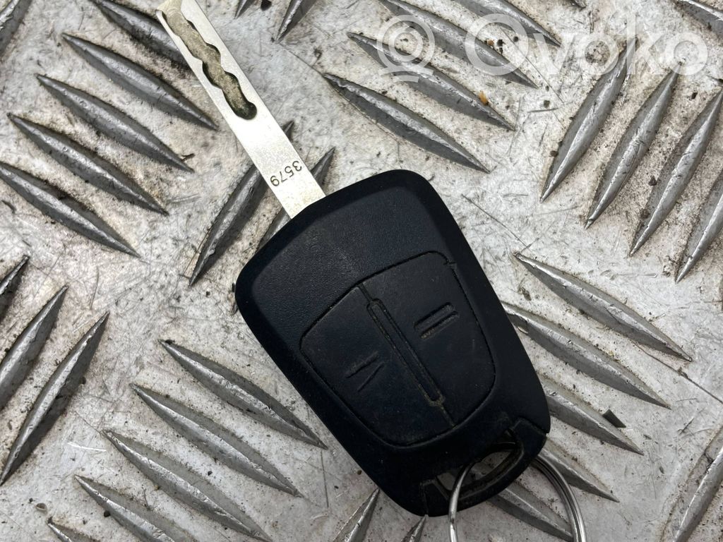Opel Meriva A Tarjeta/llave de arranque 