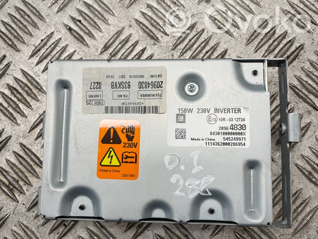 Opel Insignia A Other control units/modules 