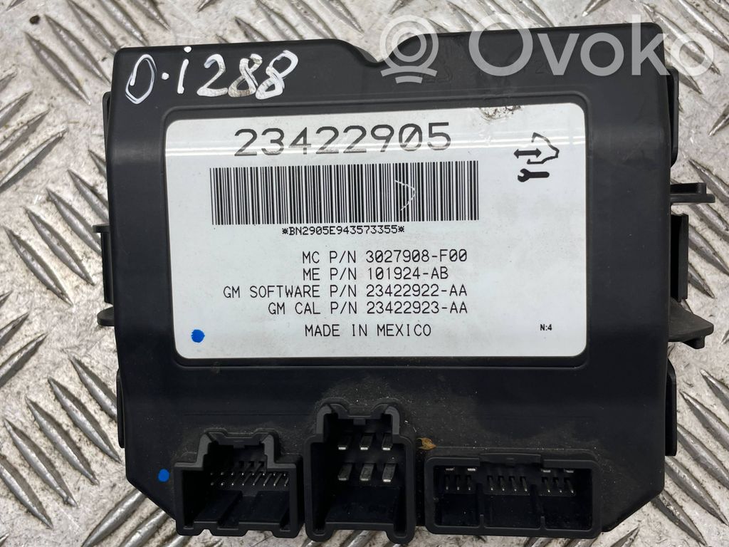 Opel Insignia A Tailgate/trunk control unit/module 