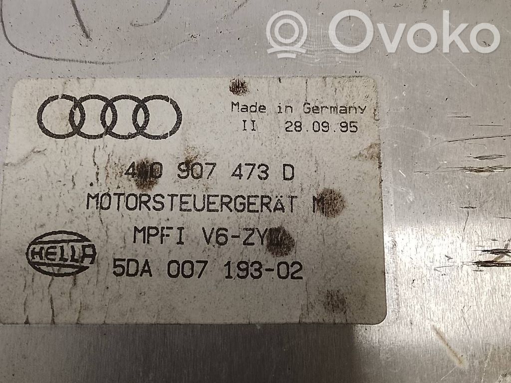 Unidad de control/módulo del motor   4A0907473D,5DA00719302