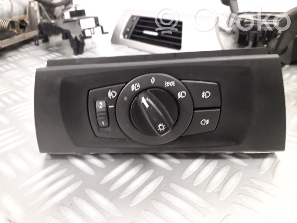 BMW 3 E90 E91 Bouton commande réglage hauteur de phares 